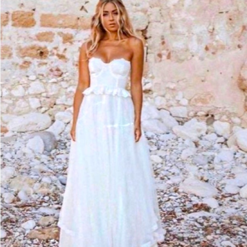 Wedding dress, unique and pretty. Never worn.